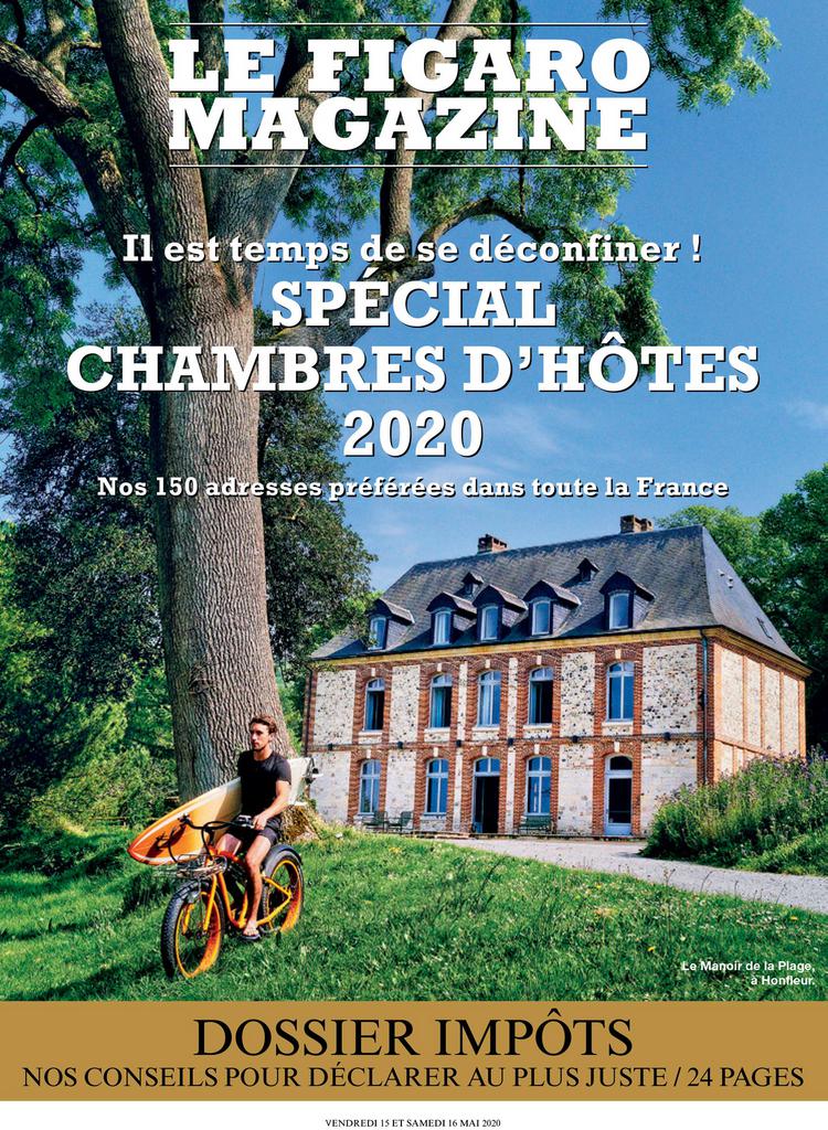 Article de presse Château du Palanquey & SPA FIGARO MAGAZINE Spécial Chambres d'hotes 2020