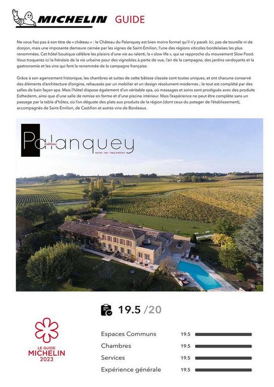 Article de presse Château du Palanquey & SPA FIGARO MAGAZINE Spécial Chambres d'hotes 2020 Article de presse Château du Palanquey & SPA FIGARO MAGAZINE Spécial Chambres d'hotes 2020