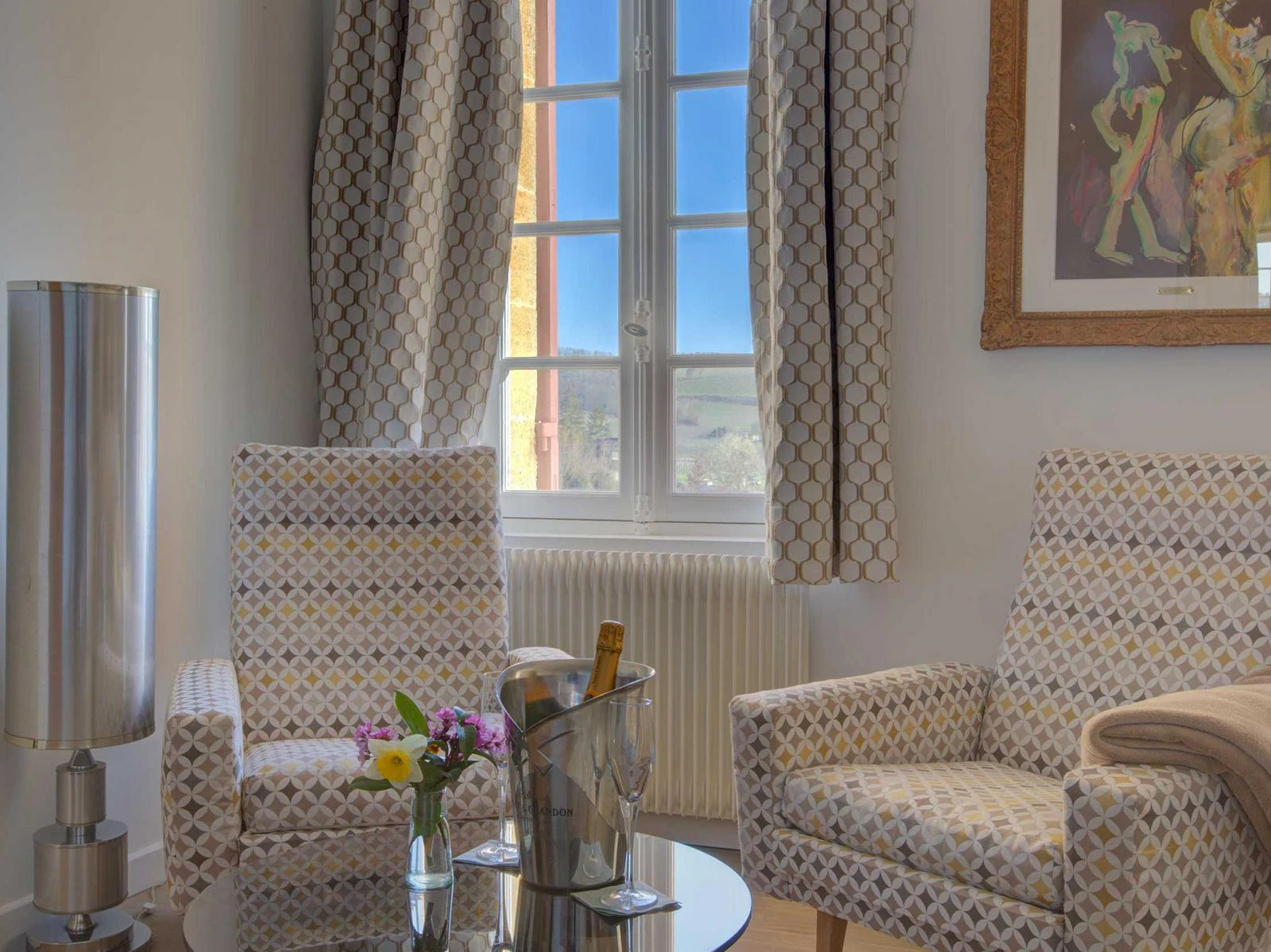 Suite Château — lounge area