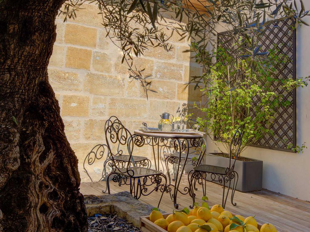 El patio interior del Château du Palanquey