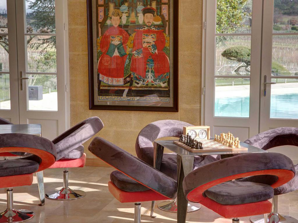 Le salon de jeux et de musique du Château du Palanquey Le salon de jeux et de musique du Château du Palanquey