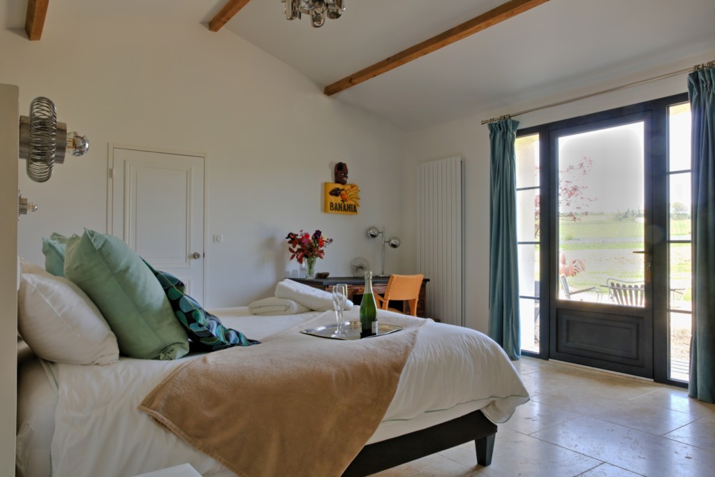Suite Vignoble — private terrace